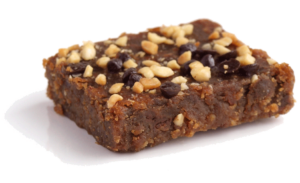 Peanut Butter Blondie- made of healthy ingredients. Delicious healthy dessert.