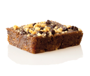 Peanut Butter Blondie- made of healthy ingredients. Delicious healthy dessert.